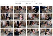 【SXYC0311】杨蕊 粉色抹胸裙 膝盖跪地吊 折起来的大长腿