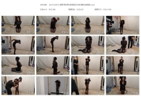 【SXYC0447】苏樱 黑衣黑丝麻绳五花大绑 捆绑让她更美