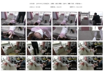 【SZY0220】点点粉色JK，分腿绑、倒吊小细腿，全身TK、嫩脚...