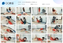 【CLZ046】思思红色皮具5cm大口球挣扎