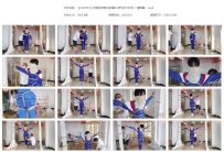 【XSS0051】校服运动鞋白色棉袜 被大叔TJ系列（ 第四集）