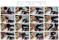 【QTGZS0196】华素原创 厚黑丝，多层，丝袜全包 金属 手铐 ...