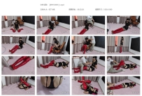 【SRYC0001】172身高小姐姐初次体验12.5公分过膝长靴五花紧...