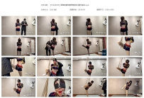 【YSSA0095】喵喵蒙眼堵嘴单腿悬吊 鞭打棒击