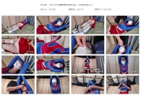 【XRYC260】嗷嗷楼道里捡到的女超人，扎针电击折磨