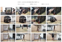 【XLGZS0058】涵涵 定拍墙制分腿站立 玩虚脱了