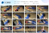 【SZY0453】小凡蓝胶衣极限捆虐（最终章）TK，直臂驷马放...