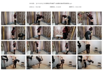 【SXYC0263】大长腿杨蕊 黑衣靴子 全身捆绑 勒的紧紧的股绳