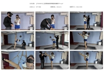 【YSSA0423】空姐周慧极限单腿悬吊鞭打TK