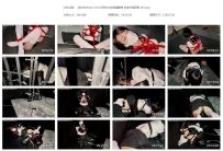 【MJN0002】JIOJIO日式JK红绳盘腿缚 密室牢笼囚禁 K9