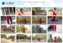 【LJMY0007】红罪衣镣铐押解,女犯带枷脚镣长途押解，五花...