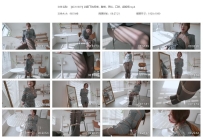 【4kYX007】斜阳下的紧缚，胸缚，黑丝，口球，超短裙