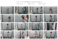 【FTYC0081】腿T形架禁锢骚奴20公分长的铁Y具差入,丝袜堵嘴,...