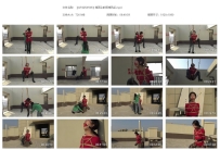 【QTGZS0568】楼顶上的紧缚风采