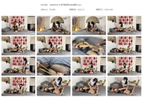 【MMZ0022】桃子姐姐黑丝连体驷马