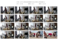 【SZY0120】 蝶儿黑丝吊带袜露背短裙（第二集）口球封堵、...