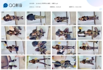 【CLZ043】思思黑丝m脚吊，分脚吊