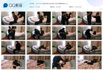 【JSYC0186】媛媛 黑色丝袜连体衣 金色丝绳捆绑挠痒