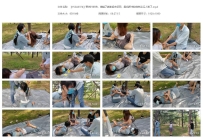 【YSSA0374】野外打扑克，谁输了就绑起来惩罚，最后把米粒...