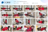 【CLZ052】思思靴子黑丝欧式m脚吊