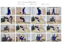 【XLGZS0088】涵涵 校服直臂木马分腿吊