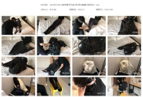 【QTGZS1064】高校联盟 研究生小周 黑丝瑜伽服 装袋浇水！