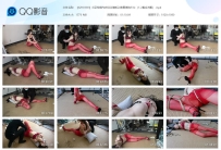 【SZY0338】小呆性感内衣红丝地板上被捆绑的少女（1-2集合...