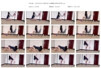 【QTGZS0237】呼吸头套+zd棒跪爬+吊缚沙袋下坠