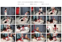 【XYYS0125】肉丝小仙女苏苏最终章，极限驷马口球，玩弄小脚