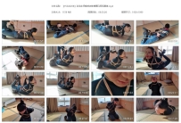 【YSSA0268】洛洛牛仔裤被老师傅驷马紧紧捆绑