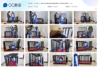 【CLZ064】一整双丝袜堵嘴透明胶封嘴保鲜膜包头装木箱里...