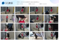 【SZY0434】可儿红吊带椅子缚（第三集）超高后手背缚