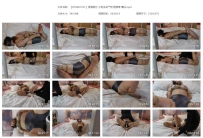 【QTGZS1031】雯雯绳艺 小雯水床严厉 直臂缚 驷马