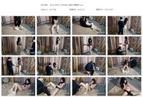 【SXYC0355】江奈 粉衫 白裤子 单腿吊