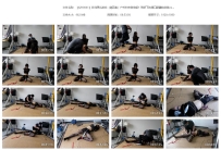 【SZY0061】菲菲黑丝游戏（第五集）户外归来继续虐！刑架...