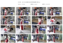 【ZJYC0034】舞蹈学生古装汉服吊绑踮起脚尖放置