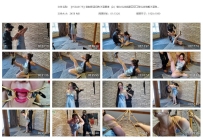 【YSSA0175】定制紫涵闷热汗湿捆绑（上）熟女丝袜高跟口环...