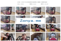 【WN202110302】新玩法狗趴式口水囚徒瑶瑶妹，铁笼囚禁，口...