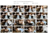 【SXYC0156】诺米 蓝裙女老师 桌子上驷马 强制开口器 口水