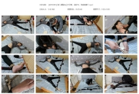 【SZY0085】新人阿静床上大字绑，花样TK、玩虐美脚丫