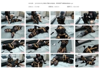 【QTGZS0638】潇潇女王强力逆袭美美，圈养期间严密捆绑狂...