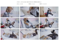 【LYB0236】定拍COS第五人格记者小姐，绑架捆绑后丝袜调教