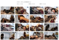 【YN001】女神挣脱捆绑挑逗
