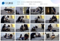 【XYYC0036】上门按摩服务的玉箫妹妹 黑丝制服 偷东西被制服