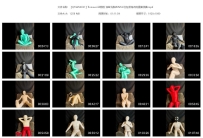 【QTGZS0031】fionaworld原创 穿着乳胶ZENTAI全包紧身衣的直播录播